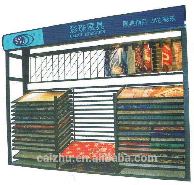 High quality Carpet System sample display rack